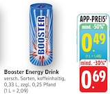 Booster Energy Drink bei EDEKA im Altshausen Prospekt für 0,49 €