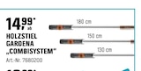 HOLZSTIEL "COMBISYSTEM" von GARDENA im aktuellen OBI Prospekt für 14,99 €