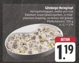 Göteborger Heringstopf Angebote bei E center Bamberg für 1,19 €