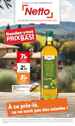 Catalogue Netto à Villeras, avec 16 pages Prospectus Netto à Villeras: "Rendez-vous PRIX BAS !", 16} pages, 16/09/2025 - 22/09/2025