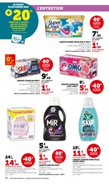 Prix et réduction Lessive Liquide dans le prospectus Super U en cours Offre Lessive Liquide dans le catalogue Super U du moment à la page 22