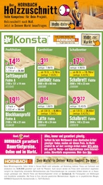 Hornbach Holz im Prospekt 