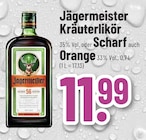 Kräuterlikör 35% Vol. oder Scharf bei Trinkgut im Frankfurt Prospekt für 11,99 €