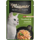 Miamor Feine Filets Thunfisch + Gemüse in Sauce 100 g im Angebot bei Zookauf in Wermelskirchen Miamor Feine Filets Thunfisch + Gemüse in Sauce 100 g Angebote von Miamor bei Zookauf Wermelskirchen für 0,99 €