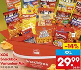 Snackbox Varianten-Mix im Angebot bei Netto Marken-Discount in Halberstadt Snackbox Varianten-Mix Angebote von XOX bei Netto Marken-Discount Halberstadt für 29,99 €
