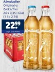 Original o. Zuckerfrei Angebote von Almdudler bei Getränkewelt Borken für 22,99 €