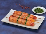 Brochette de saumon en promo chez Super U Tourcoing à 3,50 €