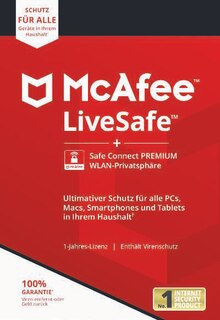 LiveSafe + Safe Connect Premium bei Saturn in Krefeld LiveSafe + Safe Connect Premium im Angebot bei Saturn Krefeld für 29,95 €