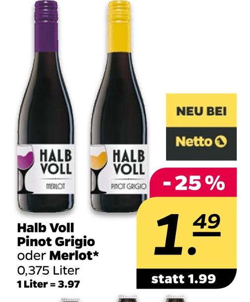 Pinot Grigio oder Merlot