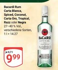 Aktuelle Bacardi Angebote bei GLOBUS in Krefeld Aktuelles Rum Carta Blanca Angebot bei GLOBUS in Krefeld ab 9,99 €