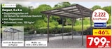 Carport im Angebot bei Netto Marken-Discount in Mannheim Carport Angebote von Juskys bei Netto Marken-Discount Mannheim für 799,00 €