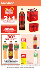 Promos Soda dans le catalogue "Carrefour market" de Carrefour Market à la page 12 Promos Soda dans le catalogue "Carrefour market" de Carrefour Market à la page 12