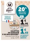 Galettes de sarrasin - U de nos Régions dans le catalogue Super U