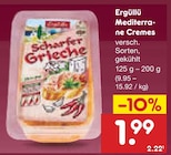 Netto Marken-Discount Arzberg - Mediterrane Cremes Angebot im Prospekt Mediterrane Cremes bei Netto Marken-Discount im Arzberg Prospekt für 1,99 €