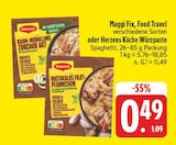 Fix, Food Travel bei EDEKA im Grimma Prospekt für 0,49 €