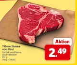 famila Nordwest Alfstedt - T-Bone Steaks vom Rind Angebot im Prospekt T-Bone Steaks vom Rind bei famila Nordwest im Alfstedt Prospekt für 2,49 €