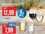 Weingläser im Angebot bei Kaufhaus Stolz in Wismar Weingläser Angebote bei Kaufhaus Stolz Wismar für 7,99 €