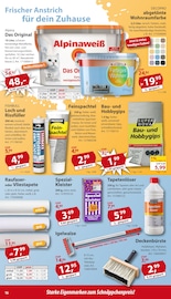 Alpina im Sonderpreis Baumarkt Prospekt in Göttingen Aktueller Sonderpreis Baumarkt Prospekt mit Alpina, "20 JAHRE STARKE PREISE", Seite 16