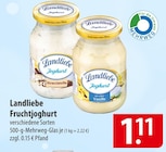 Aktuelles Landliebe Fruchtjoghurt Angebot bei famila Nordost in Lübeck ab 1,11 €