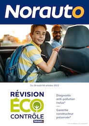 Norauto Catalogue "Révision Eco Contrôle", 1 page, Épinay-sur-Seine,  24/08/2022 - 04/10/2022