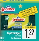 Topfreiniger Anti-Fett von Spontex im aktuellen EDEKA Prospekt für 1,29 €