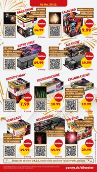 Feuerwerk im Penny Prospekt "Wer günstig will, muss Penny." mit 42 Seiten (Celle)