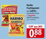 Haribo Fruchtgummi oder Lakritz Angebot in Wetschen Haribo Fruchtgummi oder Lakritz im aktuellen Prospekt bei famila Nordost in Wetschen