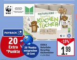 Naturliebe Recycling Küchentücher Angebote von EDEKA bei Marktkauf Kirchheim für 1,99 €