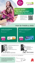 mea - meine apotheke Prospekt für Losheim: "Unsere Oktober-Angebote", 4 Seiten, 01.10.2025 - 31.10.2025