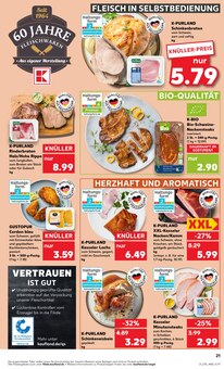Schweinefleisch im Kaufland Prospekt "KNÜLLER" mit 52 Seiten (Offenbach (Main))