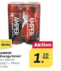 Energy Drink Angebote von AMPER bei Netto mit dem Scottie Potsdam für 1,25 €