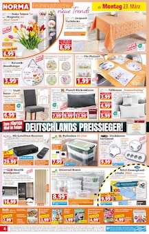 Fernseher im Norma Prospekt "Mehr fürs Geld" mit 20 Seiten (Bad Homburg (Höhe))