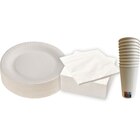 SUR TOUTE LA VAISSELLE À JETER BLANCHE : ASSIETTES, SERVIETTES ET GOBELETS - Carrefour à Villemomble SUR TOUTE LA VAISSELLE À JETER BLANCHE : ASSIETTES, SERVIETTES ET GOBELETS en promo chez Carrefour Villemomble