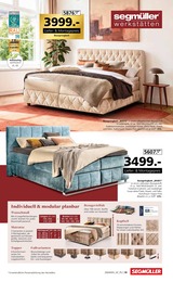 Segmüller Bett im Prospekt 