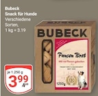 Snack für Hunde Angebote von Bubeck bei GLOBUS Kempen für 3,99 €