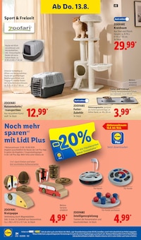 Kratzbaum im aktuellen Lidl Prospekt (Braunschweig) Kratzbaum im Lidl Prospekt "LIDL LOHNT SICH" mit 73 Seiten (Braunschweig)