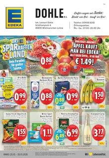 Aktueller EDEKA Prospekt (Lingen (Ems), 24 Seiten zum blättern EDEKA Prospekt Aktuelle Angebote mit 24 Seiten