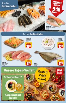 Lachs im aktuellen REWE Prospekt (Bielefeld) Lachs im REWE Prospekt "Dein Markt" mit 34 Seiten (Bielefeld)