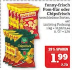 Aktuelles Pom-Bär oder Chipsfrisch Angebot bei Marktkauf in Erlangen ab 1,99 €