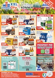 Franziskaner Weissbier Angebot & Preis im aktuellen Getränke City Prospekt Franziskaner Weissbier Angebot im aktuellen Getränke City Prospekt auf Seite 1