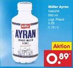Ayran von Müller für 0,89 € bei Netto Marken-Discount im Angebot Ayran von Müller im aktuellen Netto Marken-Discount Prospekt