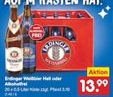 Weißbier Hell im Angebot bei Netto Marken-Discount in Homburg Weißbier Hell Angebote von Erdinger bei Netto Marken-Discount Homburg für 13,99 €