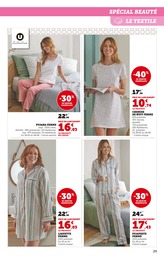 Offre Chemise De Nuit Femme dans le catalogue Hyper U du moment à la page 29