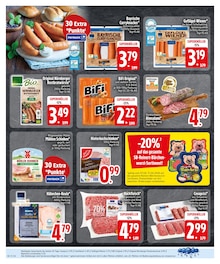Bratwurst im EDEKA Prospekt "Wir lieben Lebensmittel." mit 26 Seiten (Ingolstadt)