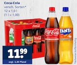 Aktuelles Coca-Cola Angebot bei Getränkewelt in Marl ab 11,99 €