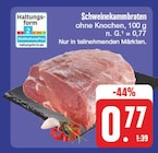 Schweinekammbraten Angebote von Haltungsform bei EDEKA Pirna für 0,77 €