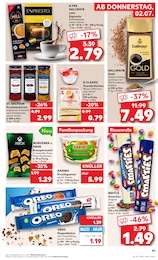 Kaffeepulver im Kaufland Prospekt "Hier bin ich richtig" auf Seite 54