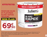 Gedimat Gometz-le-Châtel - Promo Peinture murs et plafonds blanc rapide velours Promo Peinture murs et plafonds blanc rapide velours à 69,90 € dans le catalogue Gedimat à Gometz-le-Châtel