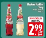 Sirup von Mautner Markhof im aktuellen EDEKA Prospekt für 2,99 €