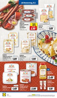 Käseaufschnitt Angebot im aktuellen Lidl Prospekt auf Seite 46